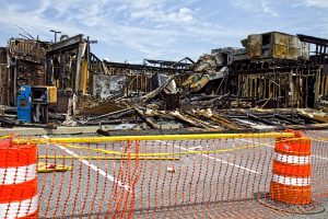 Commercial fire damage repairs